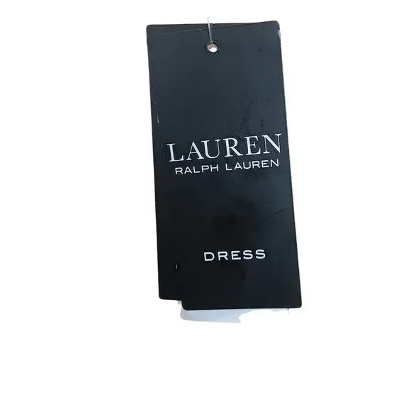 New Lauren Ralph Lauren Gold Yellow Cowl Neck Gown Dress 14 Formal Evening